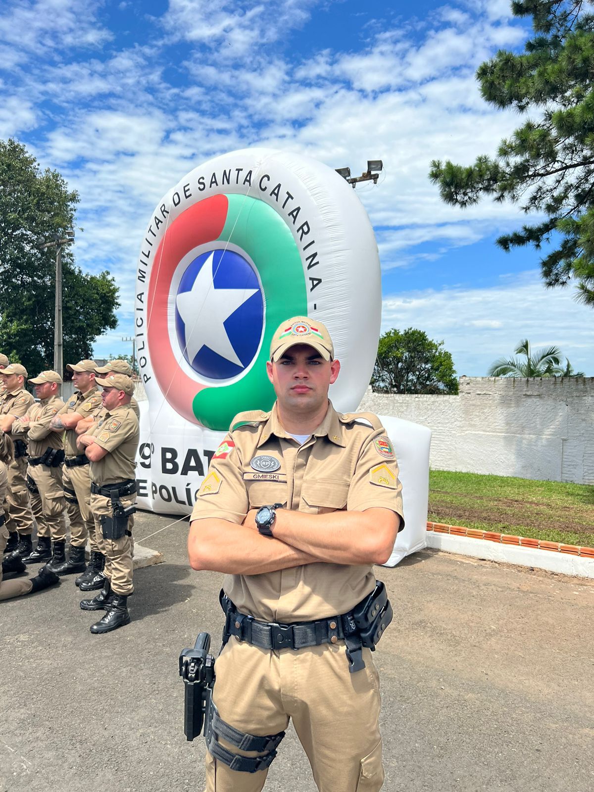 Soldado PM de Três Barras conclui o Curso de Radiopatrulha do 6º CRPM