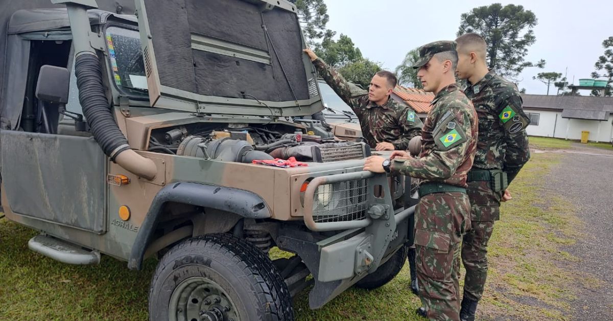 Exército Brasileiro realiza treinamento em Ribeira do Pombal